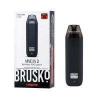 POD-система Brusko Minican 3 (Черный) 700mAh