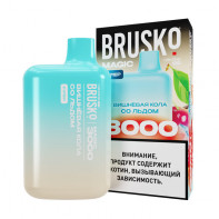 Электронная сигарета BRUSKO MAGIC 3000 - Вишня Кола Лед