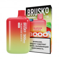 Электронная сигарета BRUSKO MAGIC 3000 - Манго Лед