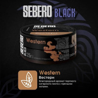 Табак для кальяна Sebero Black - Western  (Без ароматизаторов) 25г