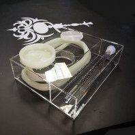 Кальян Nanosmoke Cube Люминофор (Полный комплект)
