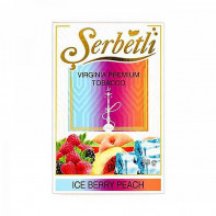 Табак для кальяна Serbetli АКЦИЗ - Ice Berry Peach (Черника Персик Лед) 50г