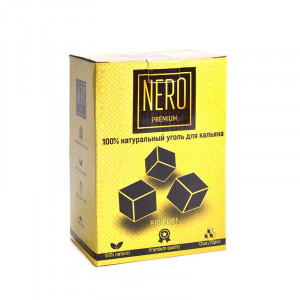 Кокосовый уголь для кальяна — Nero 72 кубика 25мм