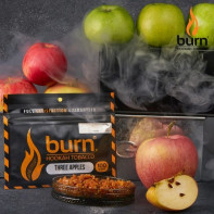 Табак для кальяна Burn Three Apples (Три Яблока лакрица) 100г