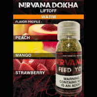 Табак для кальяна Dokha Nirvana 15г - Warm Orbital Peach (Персик с мятой) (Копия)