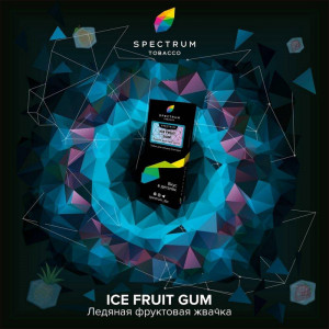 Табак для кальяна Spectrum Hard Line - Ice Fruit Gum (Фруктовая жвачка) 100г