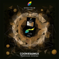 Табак для кальяна Spectrum Hard Line - Cookies Milk (Печенье с молоком) 100г