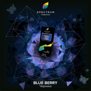 Табак для кальяна Spectrum Hard Line - Blueberry (Черника) 100г