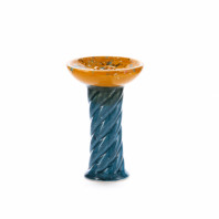 Чаша для кальяна Cosmo Bowl - Spawn Желто-синяя