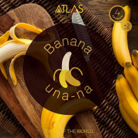 Табак для кальяна Atlas - Banana-una-na (Банан) 100г