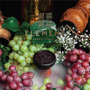 Табак для кальяна Element Земля - Grape Mint NEW (Виноград Мята) 25г