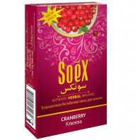 Бестабачная смесь для кальяна Soex - Cranberry (Клюква) 50г