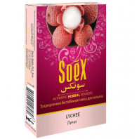 Бестабачная смесь для кальяна Soex - Lychee (Личи) 50г