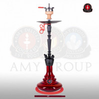 Кальян AMY Deluxe - 065 BK Red (Alu-X)  (Полный комплект)