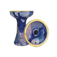 Чаша для кальяна NJN Hookah - Phunnel Glaze Синяя