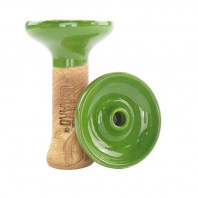 Чаша для кальяна Облако - Phunnel M Glaze Top Зеленая