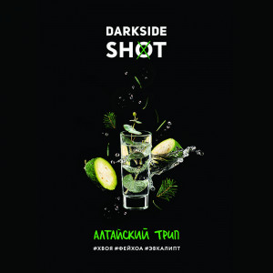 Табак для кальяна Darkside Shot - Алтайский трип (Хвоя фейхоа эвкалипт) 120г