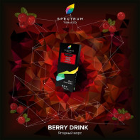 Табак для кальяна Spectrum HARD Line - Berry drink (Ягодный морс) 100г