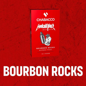 Смесь для кальяна Chabacco MEDIUM - LE Bourbon Rocks (Бурбон мята лед) 50г