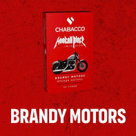 Смесь для кальяна Chabacco MEDIUM - LE Brandy Motors (Бренди ваниль шоколад) 50г