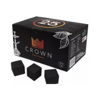 Кокосовый уголь для кальяна — Crown 72 шт
