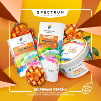 Табак для кальяна Spectrum Classic line - Spicy Peach (Жареный персик) 100г
