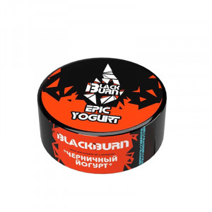 Табак для кальяна Black Burn - Epic Yogurt (Черничный йогурт) 25г