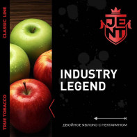 Табак для кальяна JENT - Industry legend (Двойное яблоко с нектарином) 25г