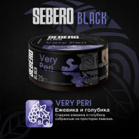 Табак для кальяна Sebero Black - Very Peri (Ежевика Голубика) 25г