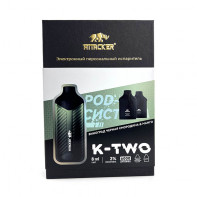 Набор электронных сигарет Attacker K-TWO Зеленый (Манго, виноград черная смородина) 6000Т
