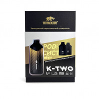 Набор электронных сигарет Attacker K-TWO Оранжевый (Манго, виноград черная смородина) 6000Т