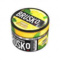 Смесь для кальяна BRUSKO MEDIUM  - Лимон с мелиссой 50г