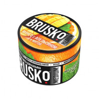 Смесь для кальяна BRUSKO MEDIUM  - Манго апельсин мята 50г