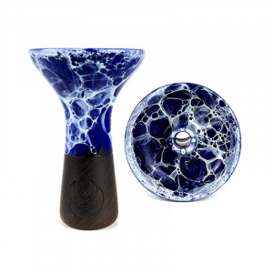Чаша для кальяна Moonrave Phunnel Marble Marble Blue Фанел