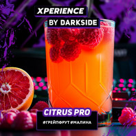 Табак для кальяна Xperience by Darkside - Citrus PRO ( Грейпфрут Малина ) 120г