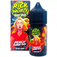 Жидкость Rick & Morty BAD TRIP - Peach Bubble Gum (Персик Бабл Гам) 30мл 20мг