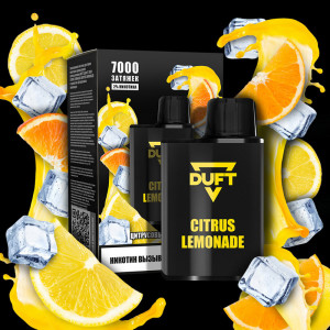 Электронная сигарета DUFT 7000 - Citrus Lemonade (Цитрус Лимонад)