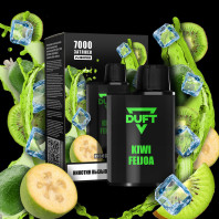 Электронная сигарета DUFT 7000 - Kiwi Feijoa (Киви Фейхоа)