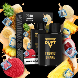 Электронная сигарета DUFT 7000 - Tropic Shake (Тропический шейк)