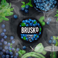 Смесь для кальяна BRUSKO MEDIUM  - Черника с мятой 50г