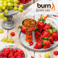 Табак для кальяна Burn - Berry Mix (Клубника, Малина, Виноград) 200г