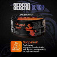 Табак для кальяна Sebero Black - Grapefruit (Грейпфрут) 25г