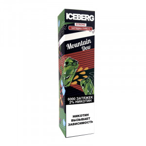 Электронная сигарета ICEberg Strong 6000 - Маутин Дью (Moutin Dew)
