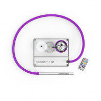 Кальян Nanosmoke Cube Purple с подсветкой