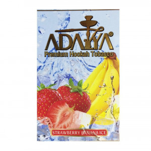 Табак для кальяна Adalya - Strawberry Banana Ice (Лед Банан Клубника) 50г