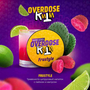 Табак для кальяна Overdose - Frustyle (Кактус-лайм) 25г