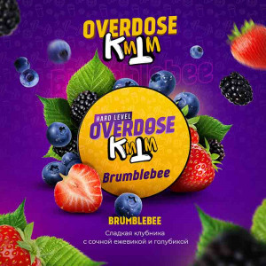 Табак для кальяна Overdose - Brumblebee (Клубника ежевика голубика) 25г