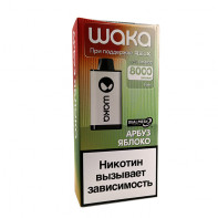 Электронная сигарета Waka DM 8000 - Watermelon Apple (Арбуз Яблоко)