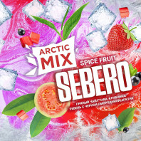 Табак для кальяна Sebero - Arctic Mix Spice Fruit (Пряный чай Гуава Клубника Ревень Черная смородина Лед) 25г