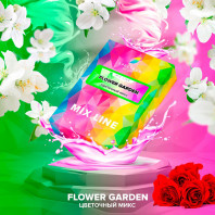 Табак для кальяна Spectrum Mix Line - Flower Garden (Цветы Ром) 25г